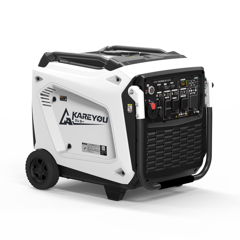 【企画・開発中】KAREYOU YE9500Ei-RT 静音型インバーター発電機｜定格8.5kW・最大9.5kW